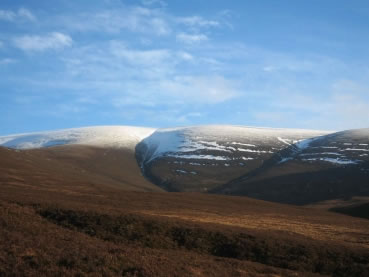 The Cairngorms in winter