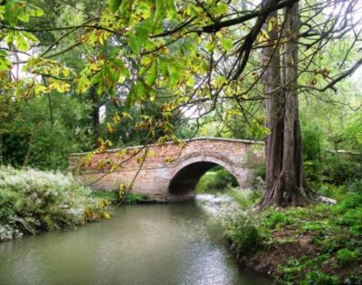 A canal overbridge from the tow path